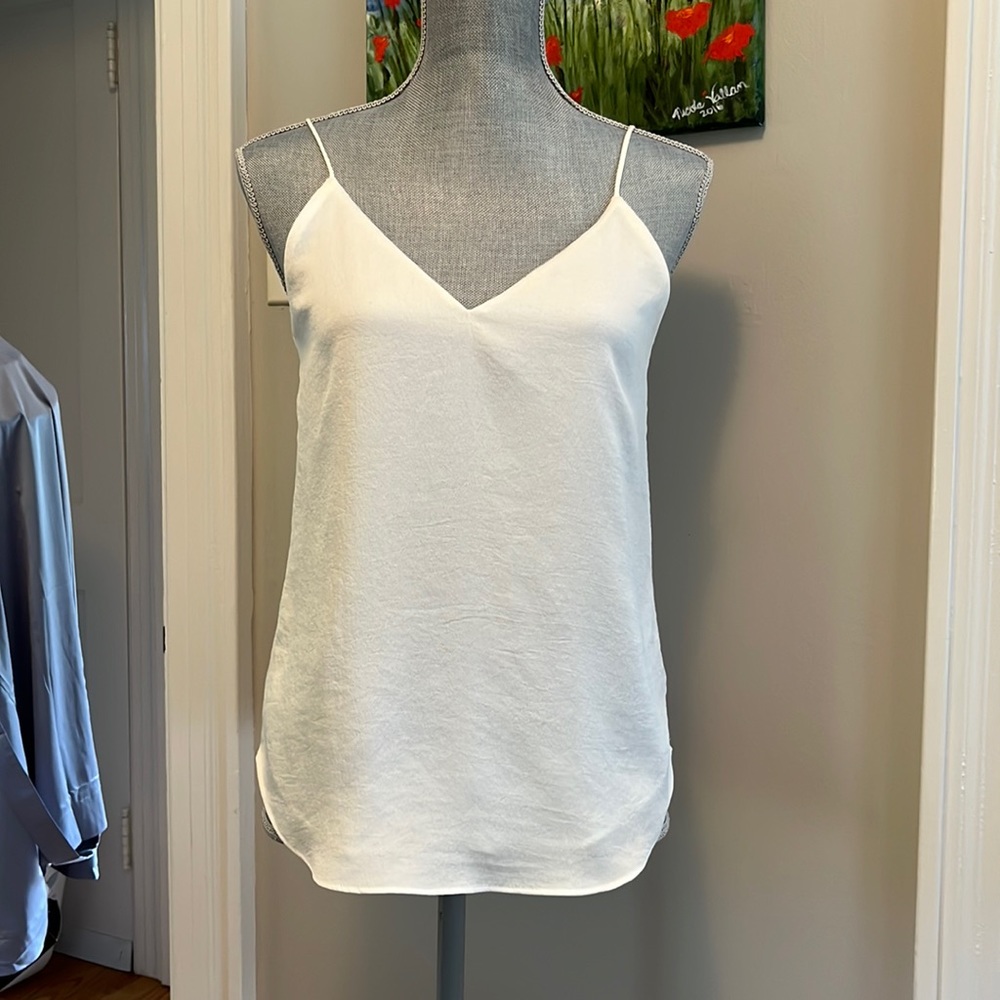 Express silk spaghetti strap top size XS